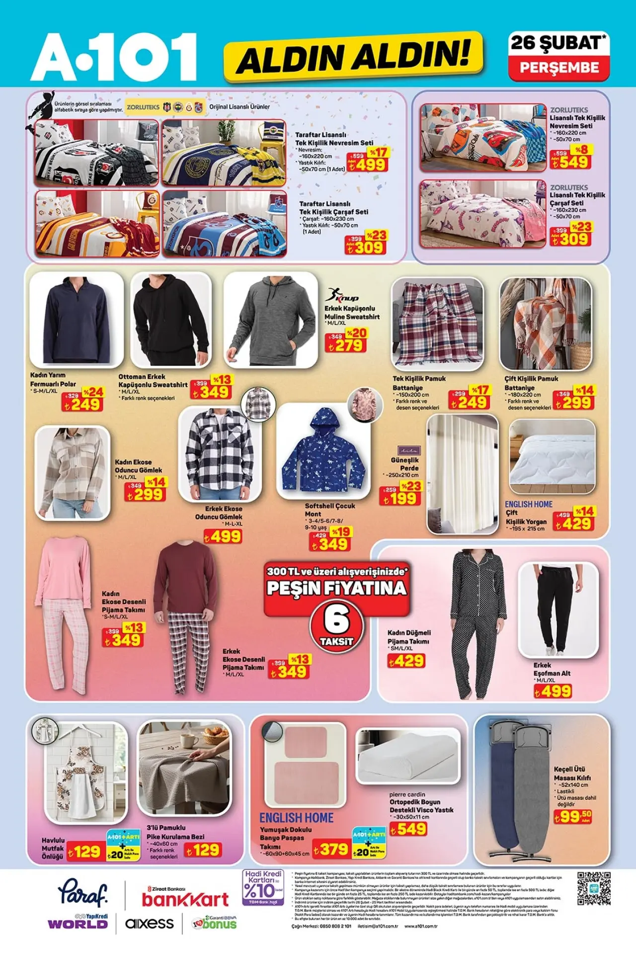 26 Şubat 2026 A101 aktüel kataloğu 13