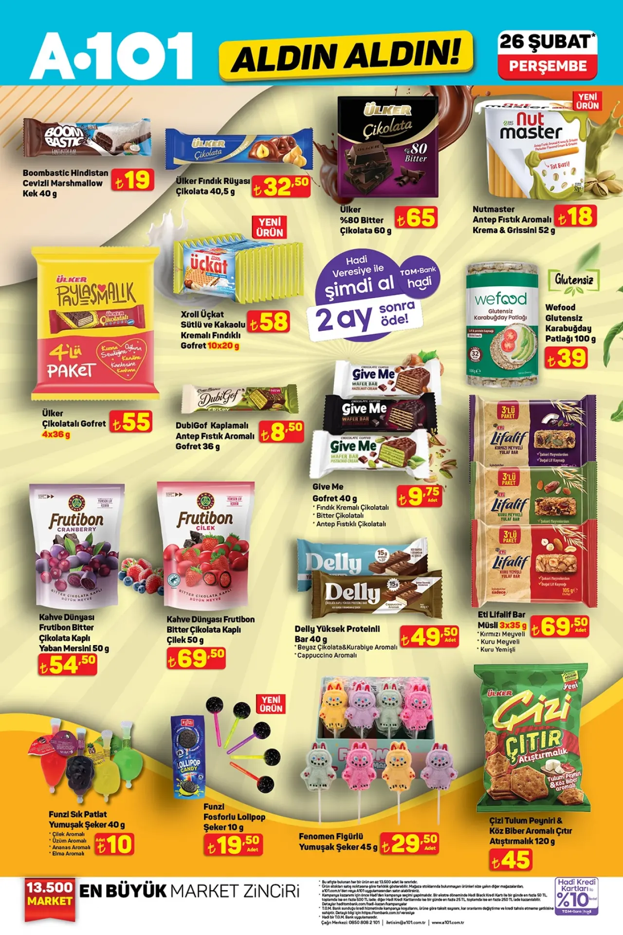 26 Şubat 2026 A101 aktüel kataloğu 2