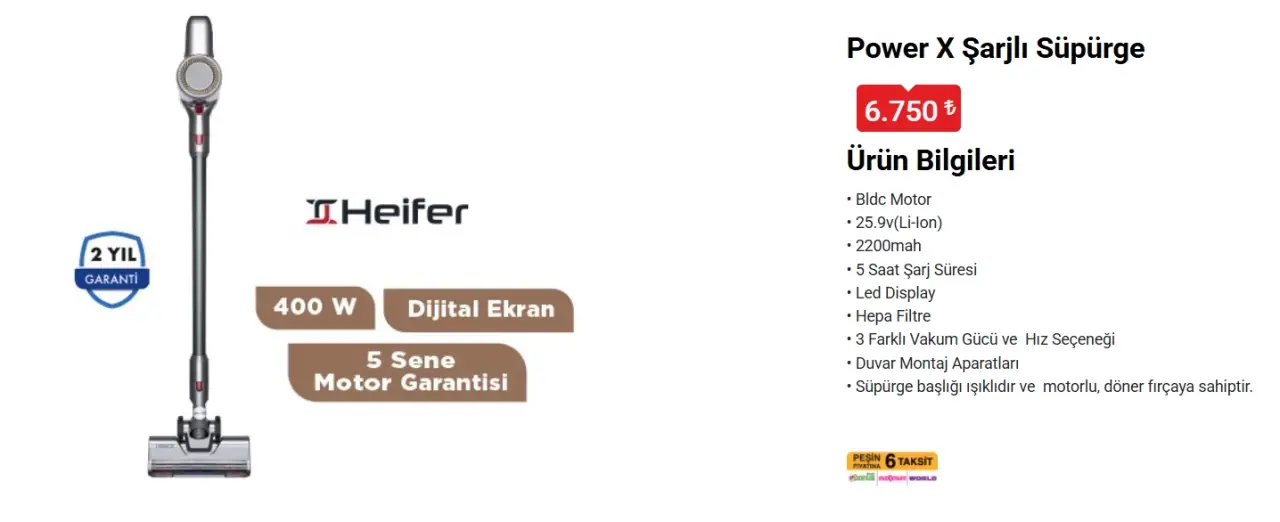 Kablosuz Hayat: Power X Şarjlı Süpürge 6 Mart Cuma BİM mağazalarında! 16
