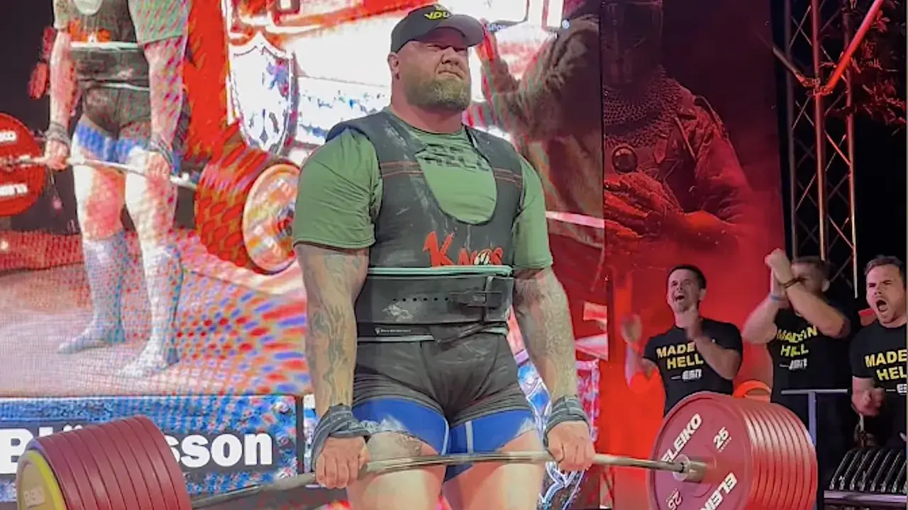 Hafthor Bjornsson dünya rekoru kırdı! Game of Thrones’un The Mountain'iydi