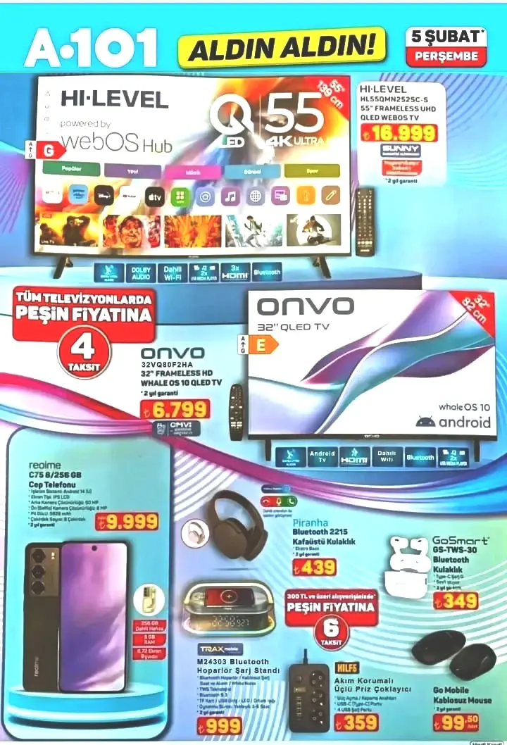 A101'e Elektrikli Kamyonet geliyor! A101 05 Şubat 2026 Perşembe aktüel ürünler kataloğu! - Sayfa 2