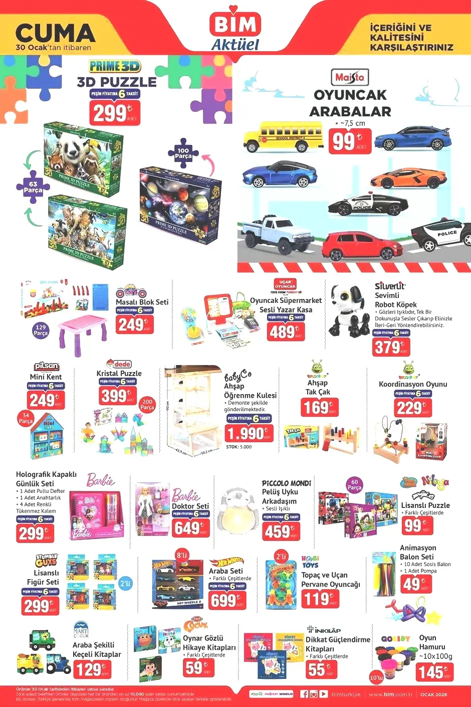 30 OCAK CUMA BİM AKTÜEL KATALOĞU 30 OCAK CUMA BİM AKTÜEL KATALOĞU
