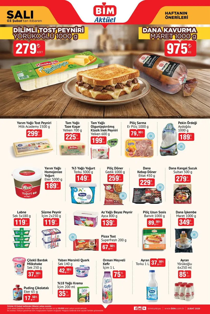 BİM 3-4-6 ŞUBAT 2026 AKTÜEL ÜRÜNLER KATALOĞU Katlanır Masa, Çerçeveli Ayna, Oyuncu Koltuğu Geliyor - Resim : 1