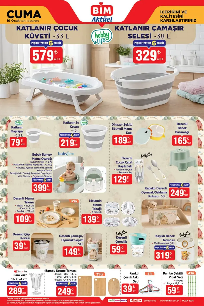 BİM 13-14-16 Ocak Aktüel Ürünler Kataloğu Yayınlandı! BİM'de Haftaya Hangi Ürünler Gelecek? - Resim : 4