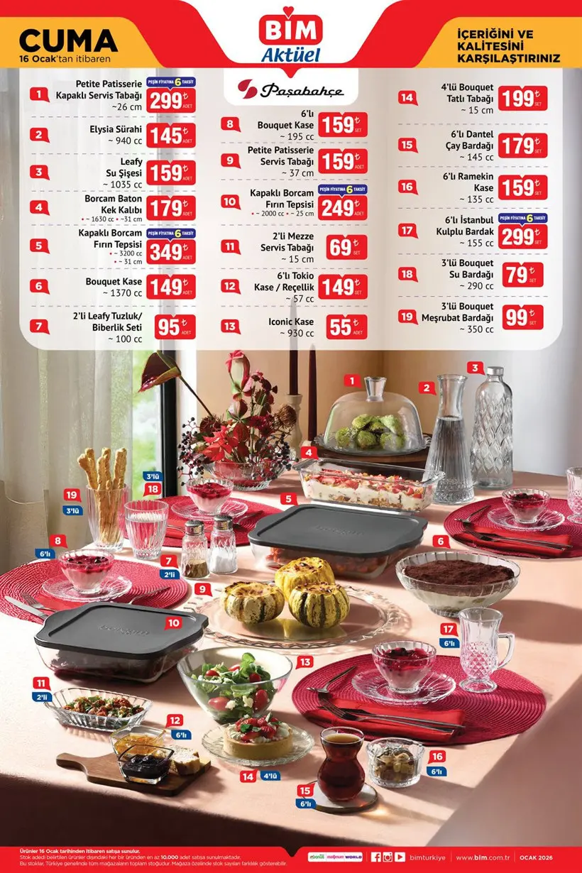 BİM 13-14-16 Ocak Aktüel Ürünler Kataloğu Yayınlandı! BİM'de Haftaya Hangi Ürünler Gelecek? - Resim : 5