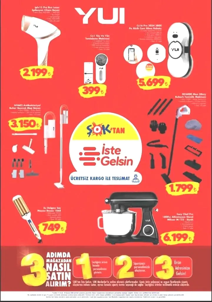 ŞOK 31 Ocak-03 Şubat 2026 aktüel ürünler kataloğu! ŞOK’a Arzum Dikey Elektrikli Süpürge geliyor! - Sayfa 5