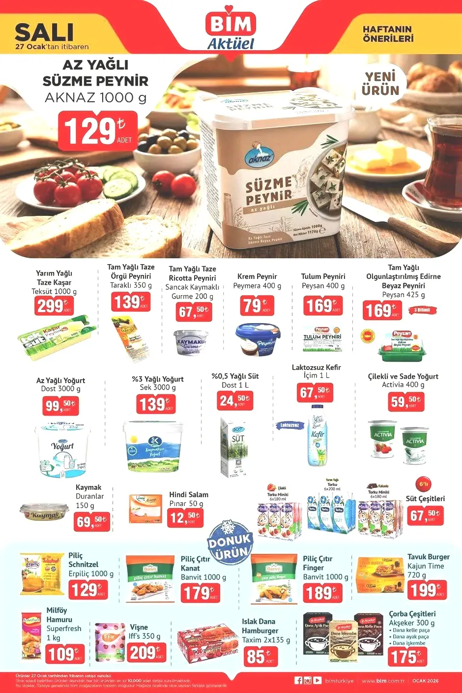 27 OCAK SALI BİM AKTÜEL KATALOĞU 27 OCAK SALI BİM AKTÜEL KATALOĞU