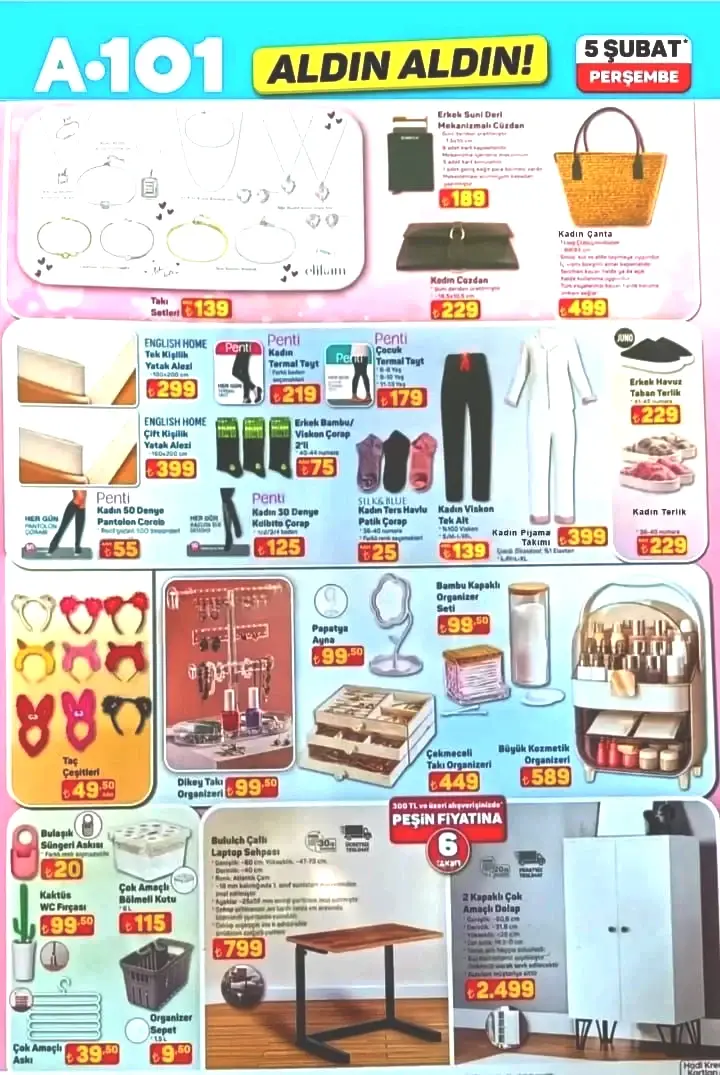 A101'e Elektrikli Kamyonet geliyor! A101 05 Şubat 2026 Perşembe aktüel ürünler kataloğu! - Sayfa 5