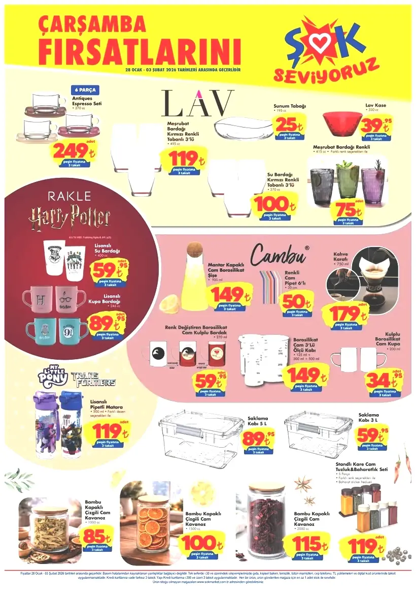 28 OCAK-3 ŞUBAT 2026 AKTÜEL KATALOĞU: ŞOK'a bu hafta ne geliyor? ŞOK'ta bu hafta neler var? - Resim: 2