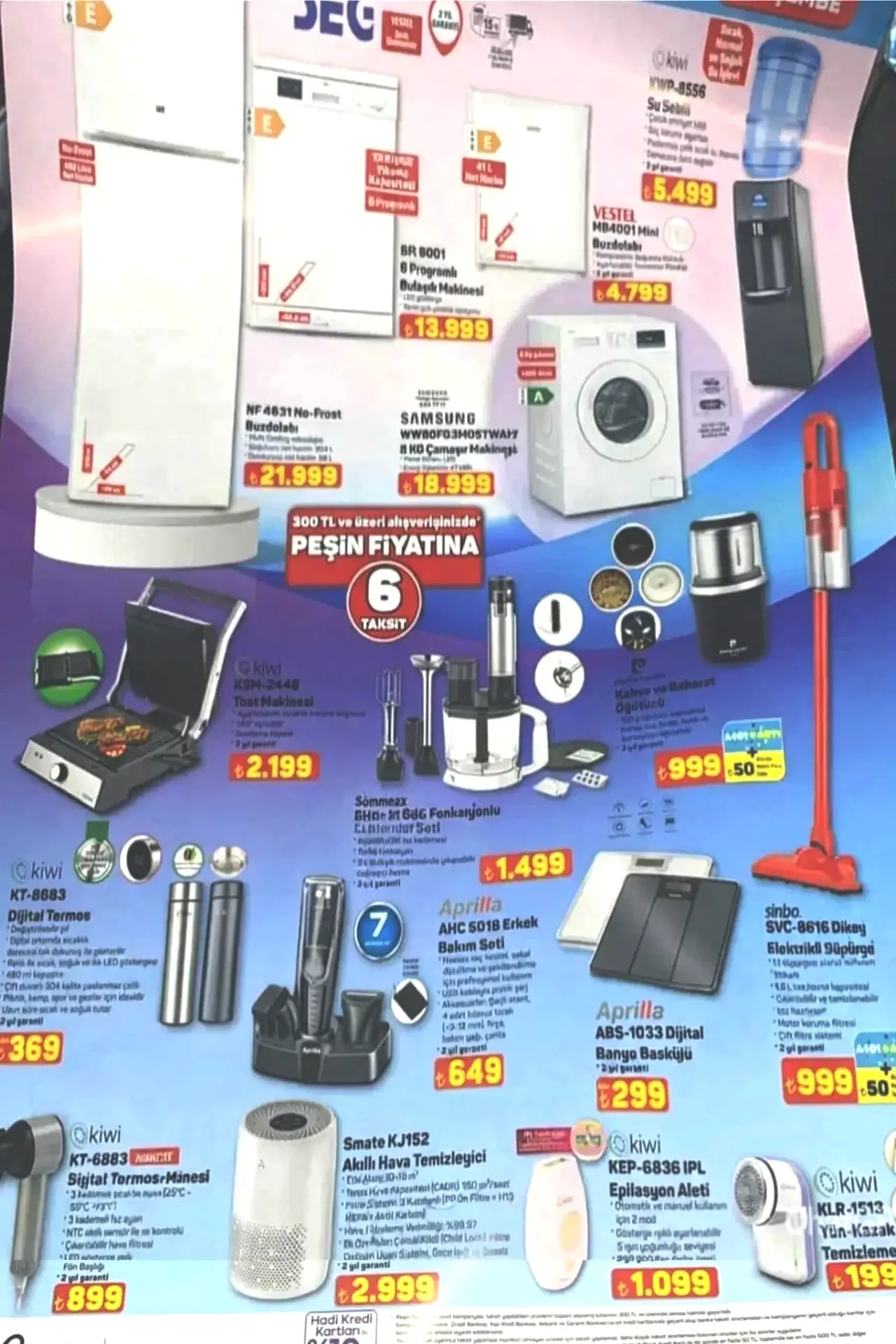 A101 aktüel ürünlerin 18-26 Şubat katalogu! A101'de hava temizleyici ile Galatasaray, Fenerbahçe, Beşiktaş ve Trabzonspor nevresim seti satışta