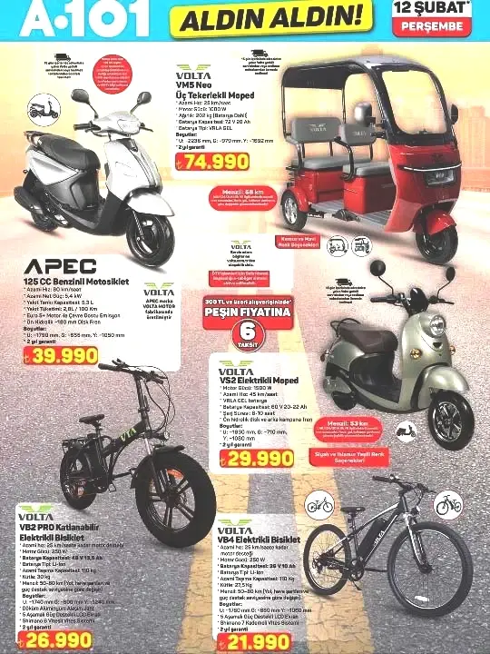 A101 Aldın Aldın 12 Şubat 2026 Kataloğu