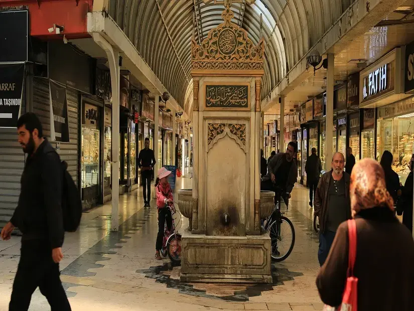 Kayseri Kapalı Çarşı iç görünümü