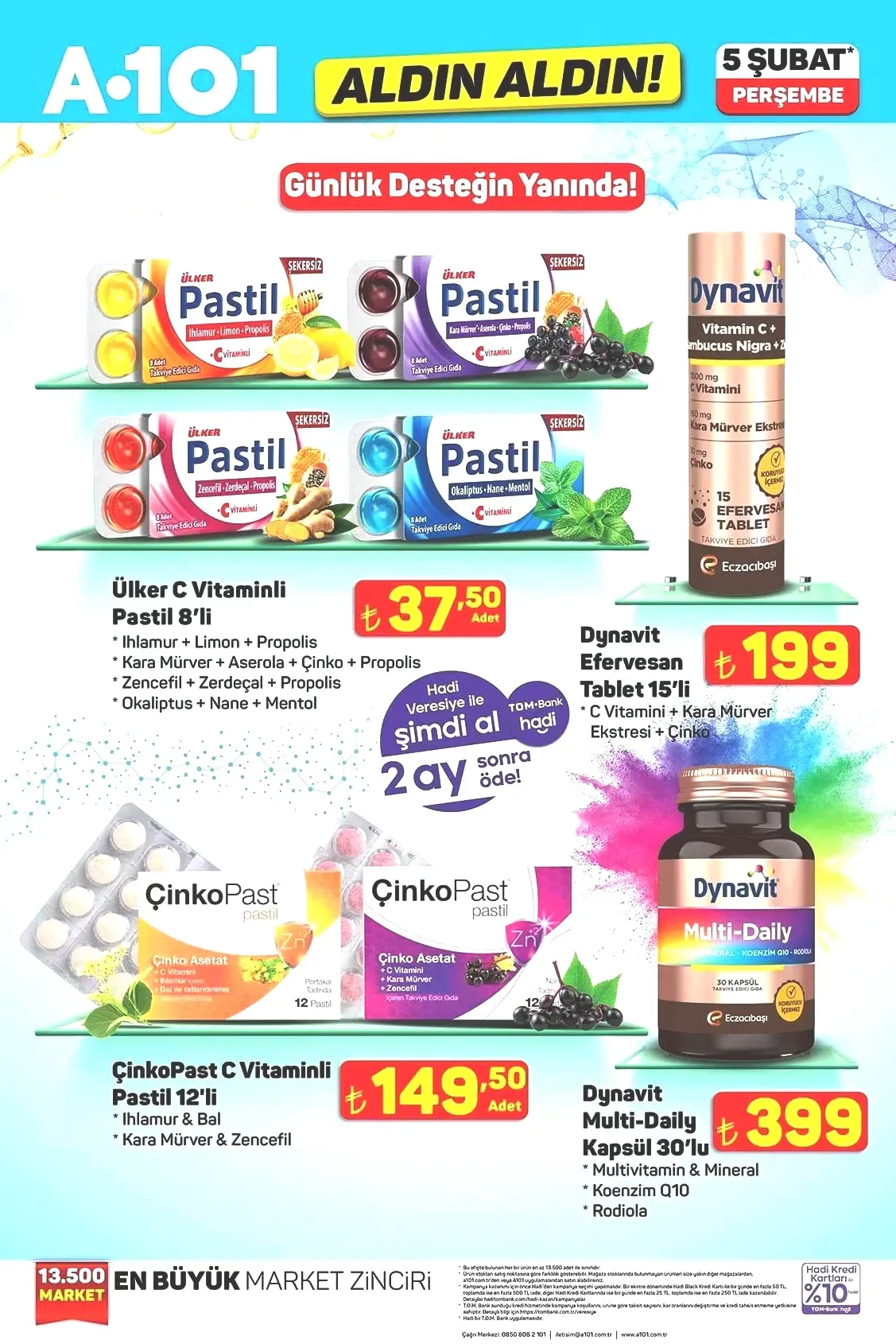 A101 ALDIN ALDIN 5 ŞUBAT PERŞEMBE AKTÜEL KATALOĞU