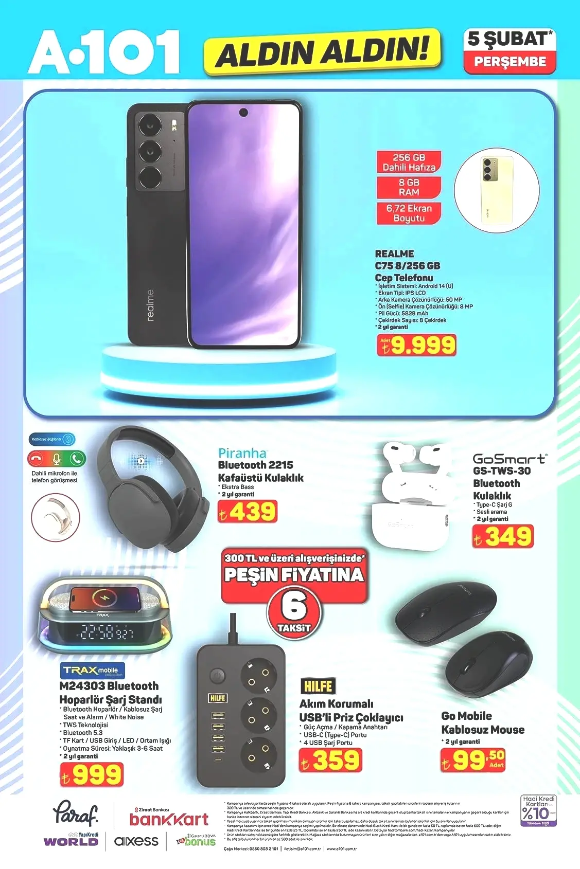 A101 ALDIN ALDIN 5 ŞUBAT PERŞEMBE AKTÜEL KATALOĞU