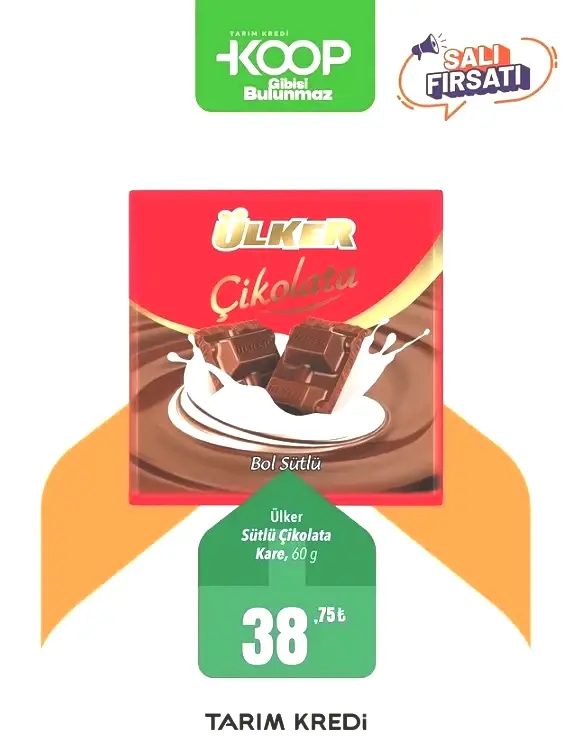 Tarım Kredi Kooperatifi market Salı fırsatı