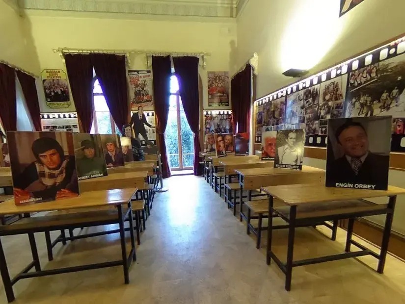hababam sınıfı müzesi iç dekor görünümü
