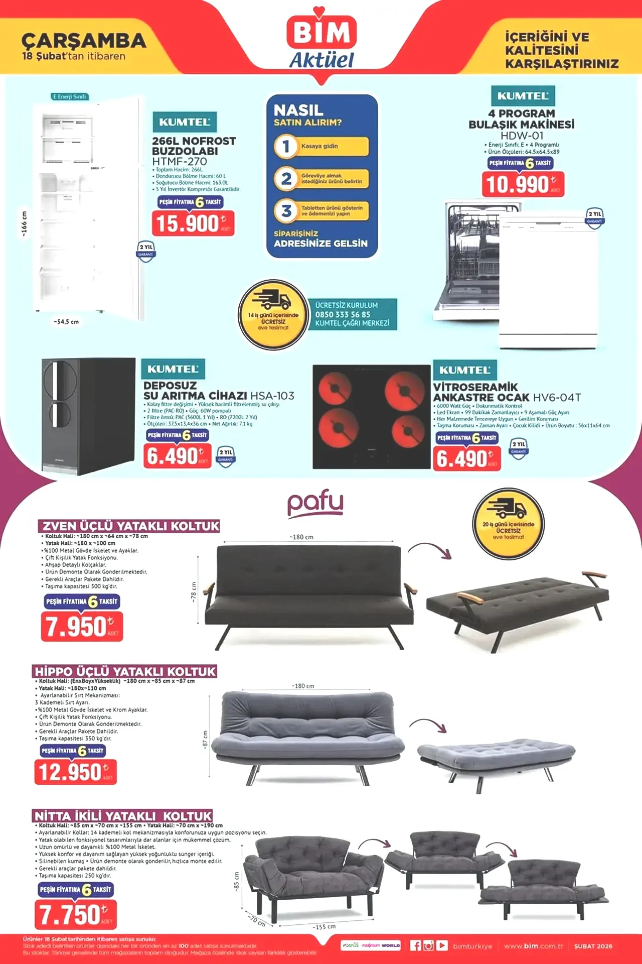 BİM yeni aktüel ürünler kataloğu 13-18 Şubat! 3 farklı oyun bilgisayarı, LED ekranlı sırt çantası ve deposuz su arıtma cihazı BİM aktüel raflarında yerini alacak