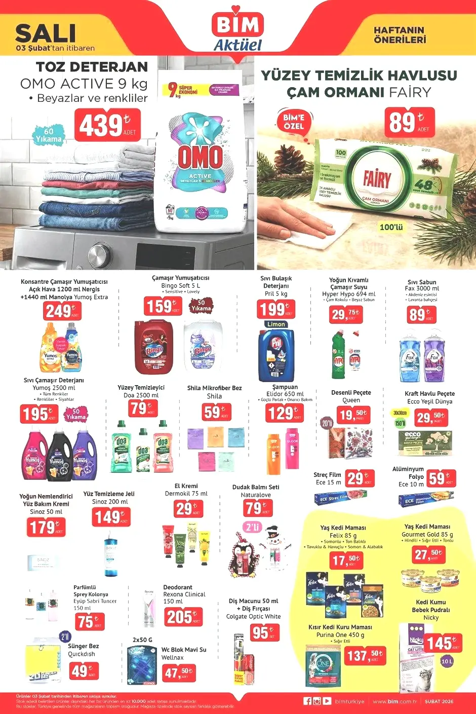 BİM 3 ŞUBAT SALI AKTÜEL ÜRÜNLER KATALOĞU BİM 3 ŞUBAT SALI AKTÜEL ÜRÜNLER KATALOĞU