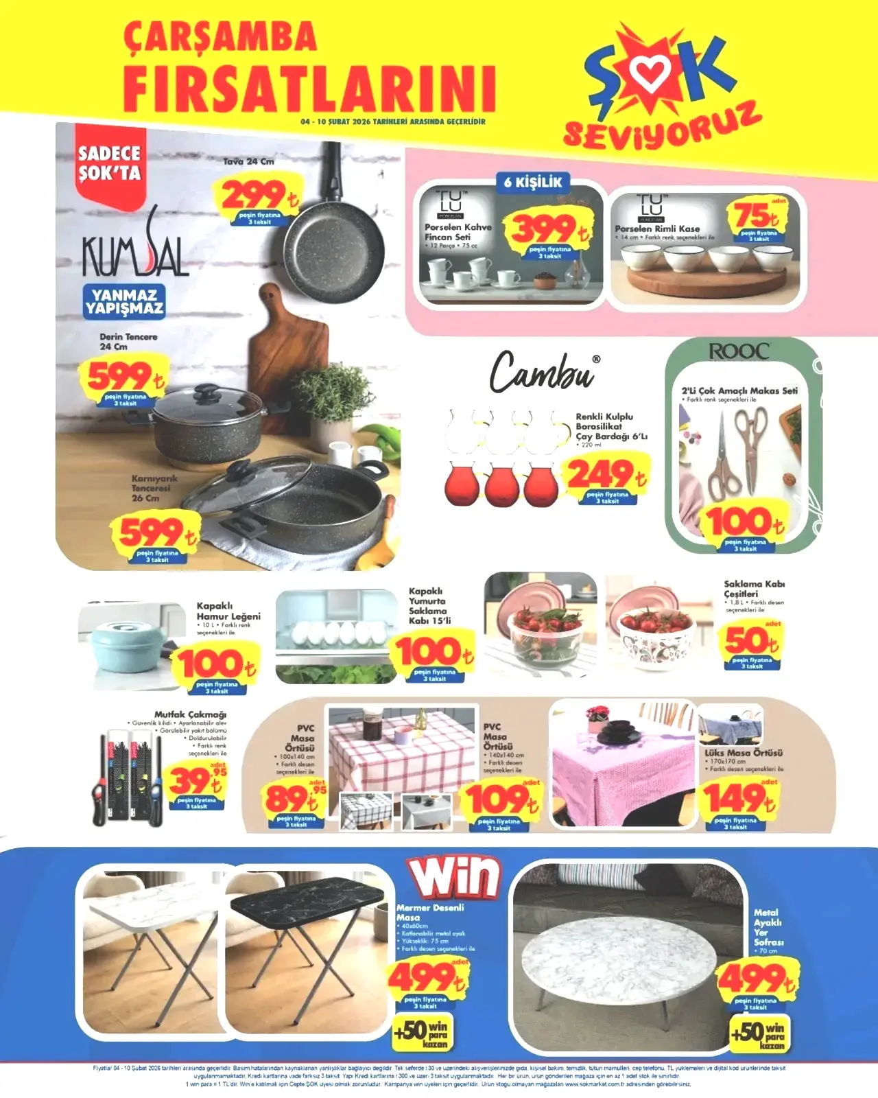 ŞOK aktüel 5-10 Şubat ürünler kataloğu ve fiyatları! ŞOK marketlere araç kamerası, ankastre seti ve çelik çaydanlık/tencere seti geliyor