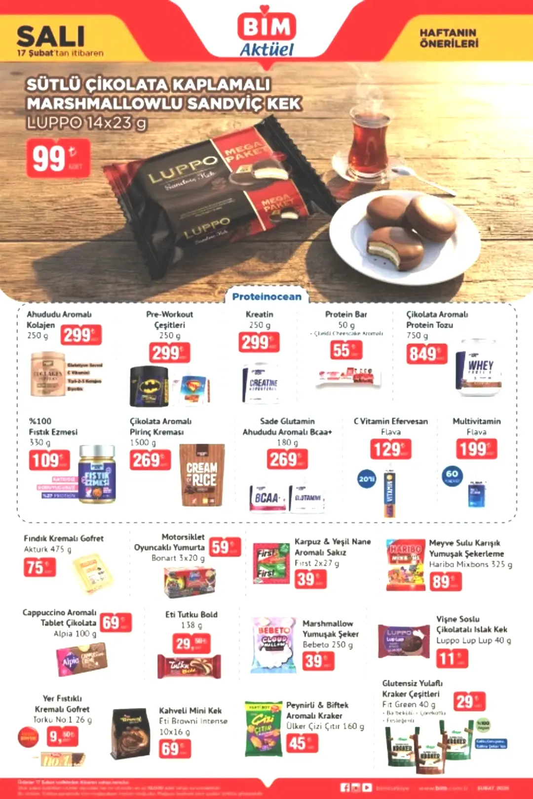 17 Şubat 2026 BİM Aktüel haftanın önerileri kataloğu yayınlandı!  2