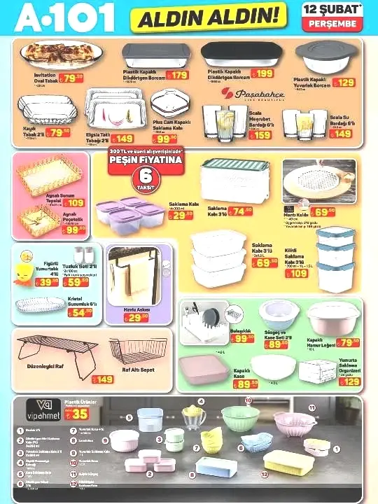 A101 Aldın Aldın 12 Şubat 2026 Kataloğu
