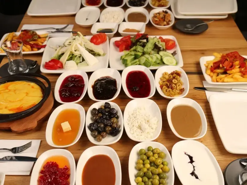 serpme kahvaltı görünümü