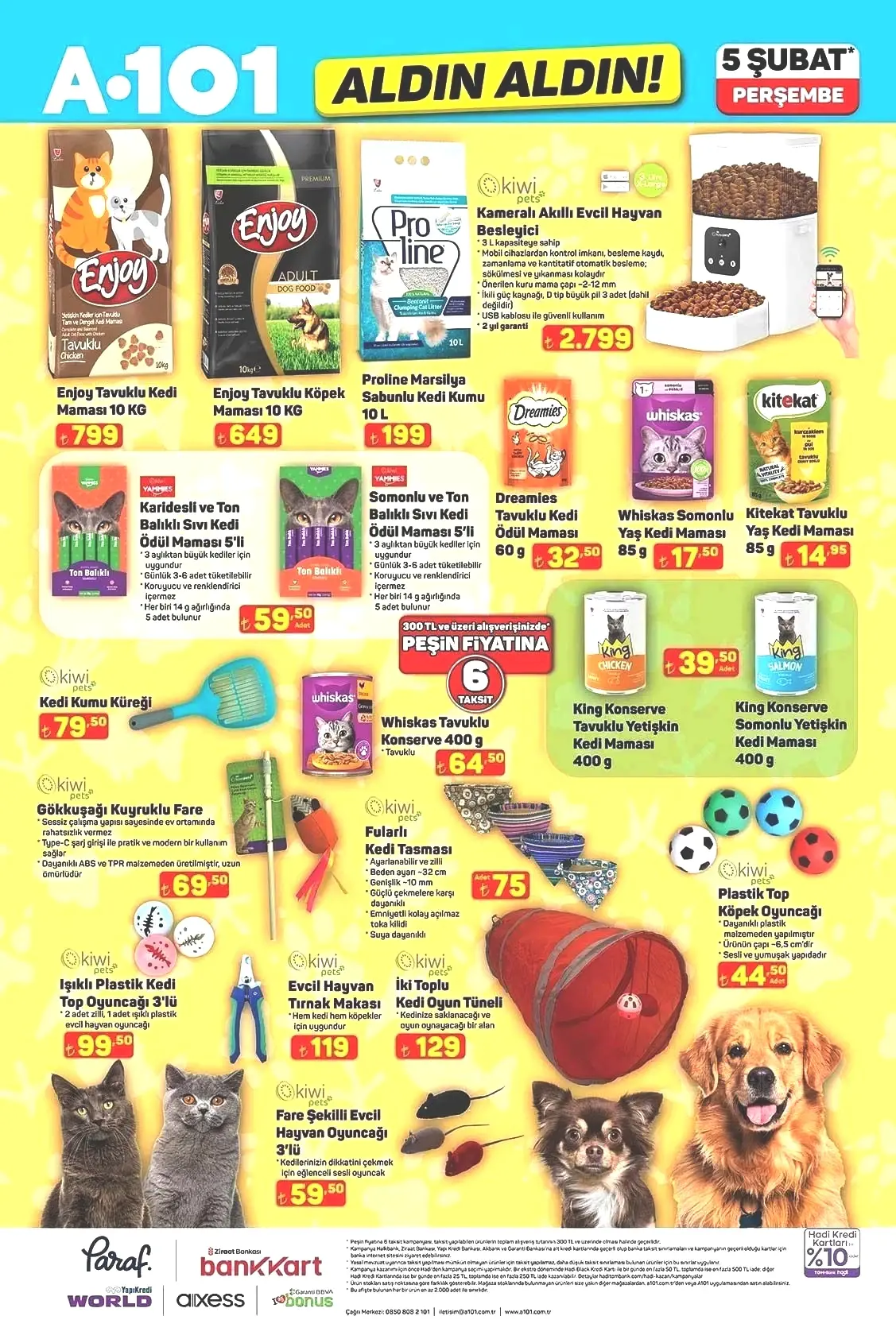 A101 ALDIN ALDIN 5 ŞUBAT PERŞEMBE AKTÜEL KATALOĞU