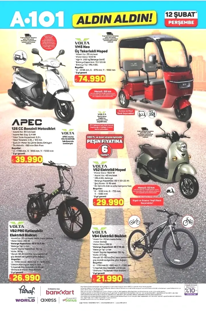 A101'e Türk Kahve Makinesi geliyor! A101 12 Şubat 2026 Perşembe aktüel ürünler kataloğu! - Sayfa 1