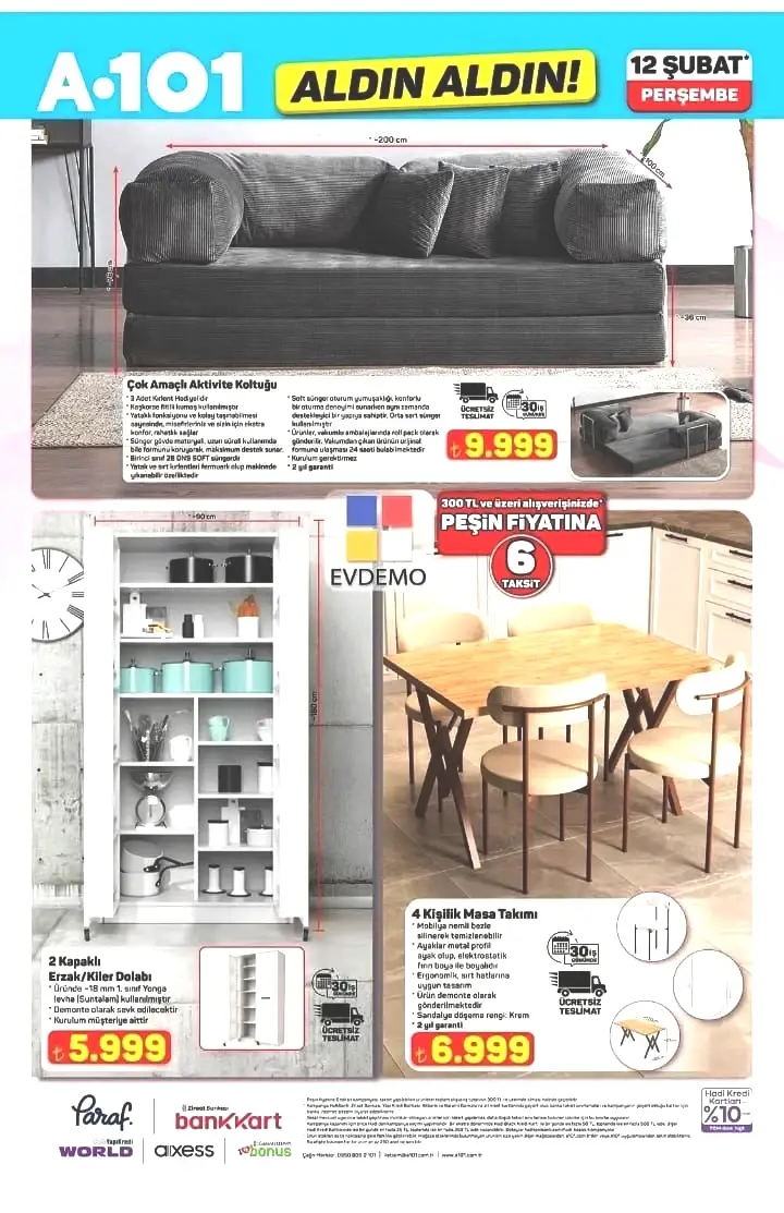 A101'e Türk Kahve Makinesi geliyor! A101 12 Şubat 2026 Perşembe aktüel ürünler kataloğu! - Sayfa 8