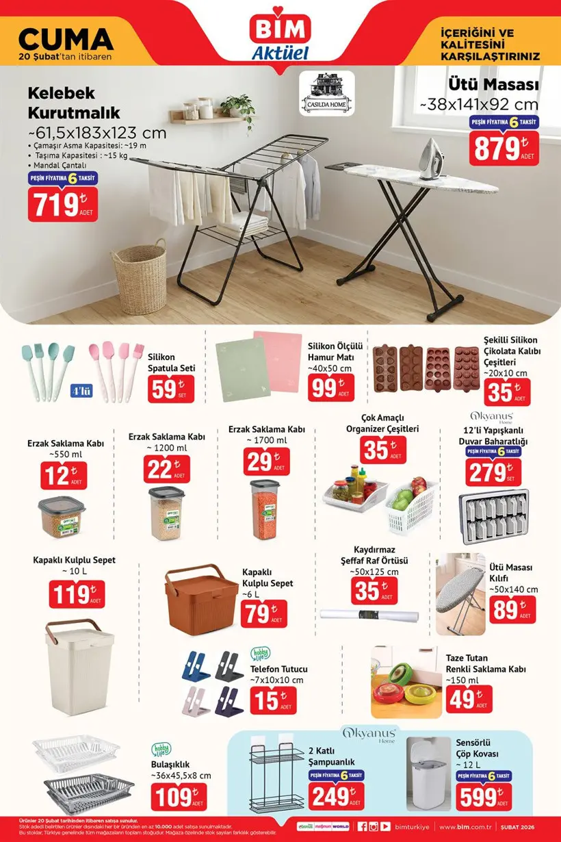 20 Şubat BİM Kataloğu 2026 Ankastre Set, Taşınabilir Fotoğraf Yazıcısı, Karaoke Mikrofon Satışta - Resim : 3