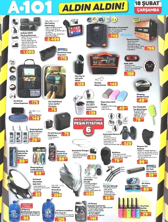A101 AKTÜEL ÜRÜNLER AFİŞİ 18 ŞUBAT 2026 (YENİ LİSTE TAMAMI) A101 AKTÜEL ÜRÜNLER AFİŞİ 18 ŞUBAT 2026 (YENİ LİSTE TAMAMI)
