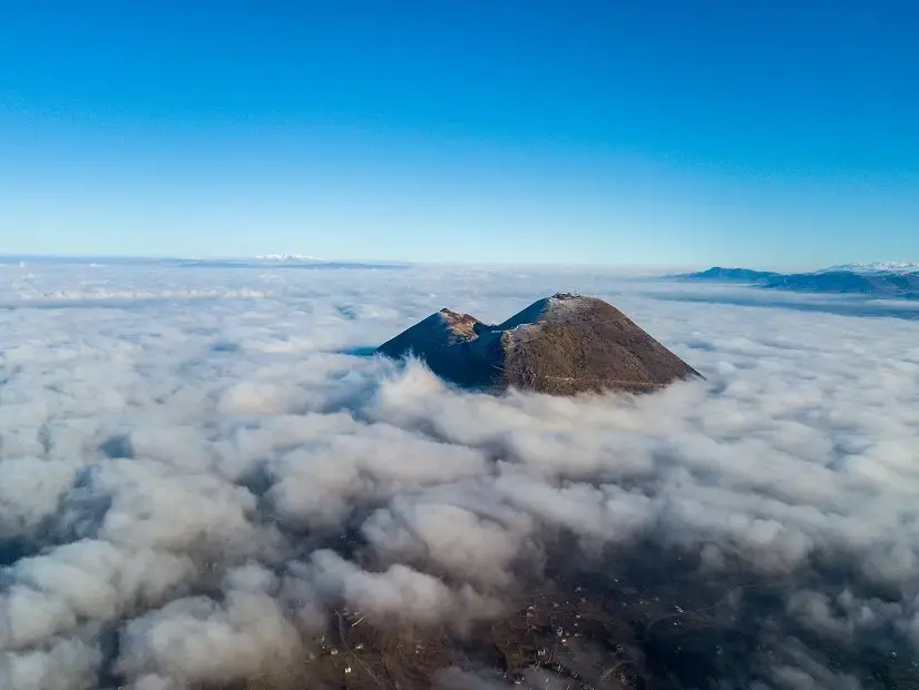 Ali Dağı havadan görünümü