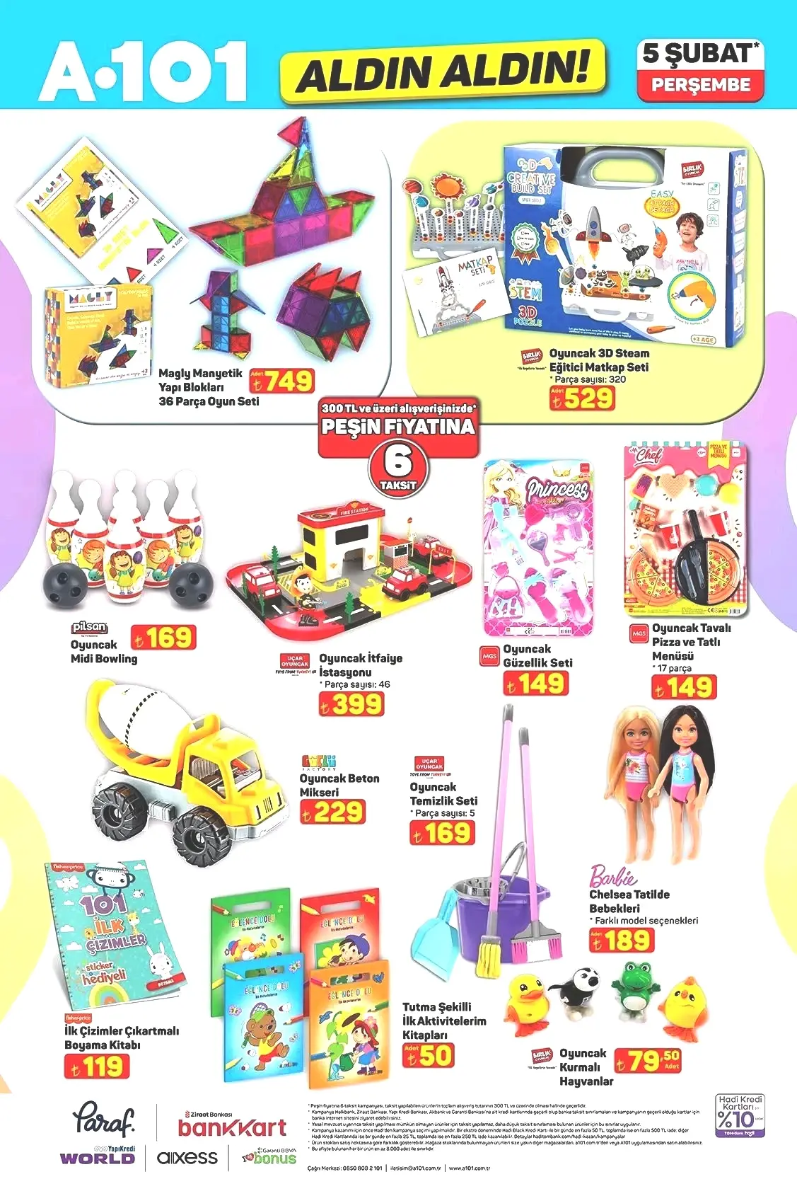 A101 ALDIN ALDIN 5 ŞUBAT PERŞEMBE AKTÜEL KATALOĞU