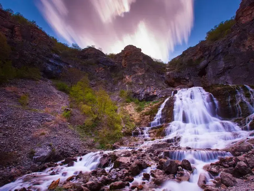 Derebağ Şelalesi görünümü
