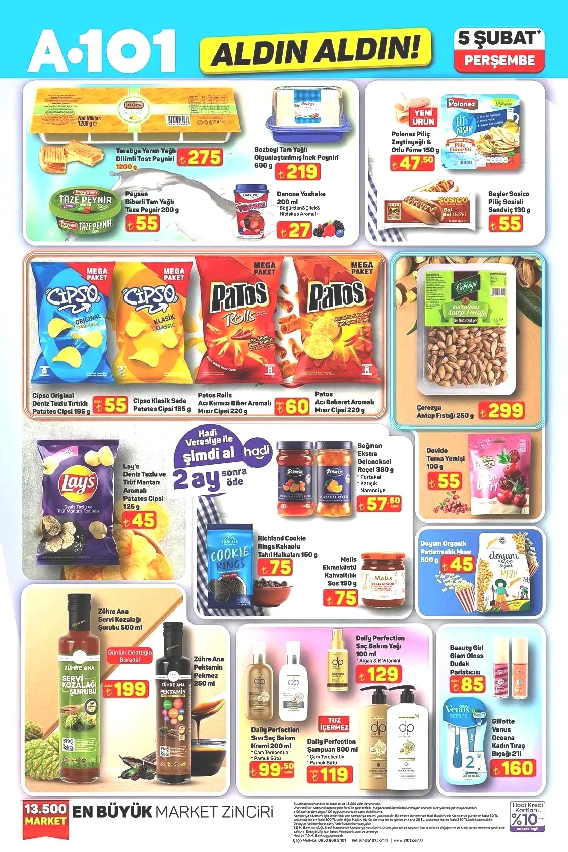 A101 ALDIN ALDIN 5 ŞUBAT PERŞEMBE AKTÜEL KATALOĞU