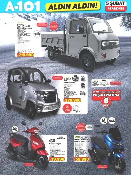 RAFLARDA A101 ALDIN ALDIN KATALOĞU BUGÜN 5 ŞUBAT 2026 (İNDİRİMLİ BROŞÜR)
