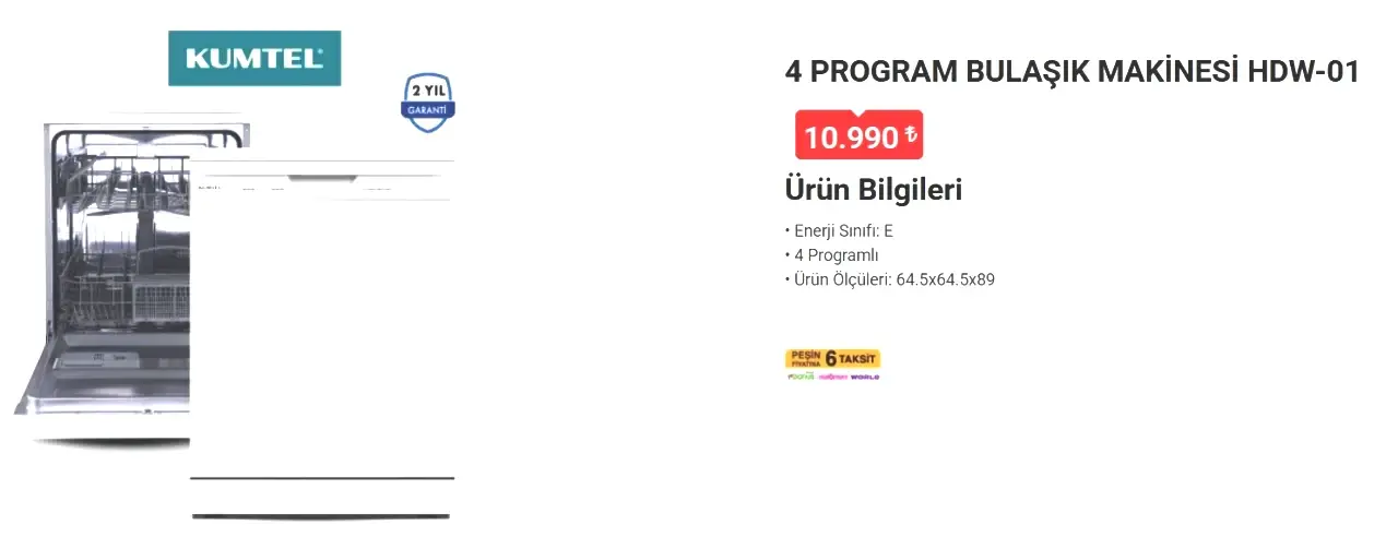 Mutfağınızın yeni kahramanı: 20 Şubat Çarşamba BİM’e Bulaşık Makinesi geliyor - Sayfa 12