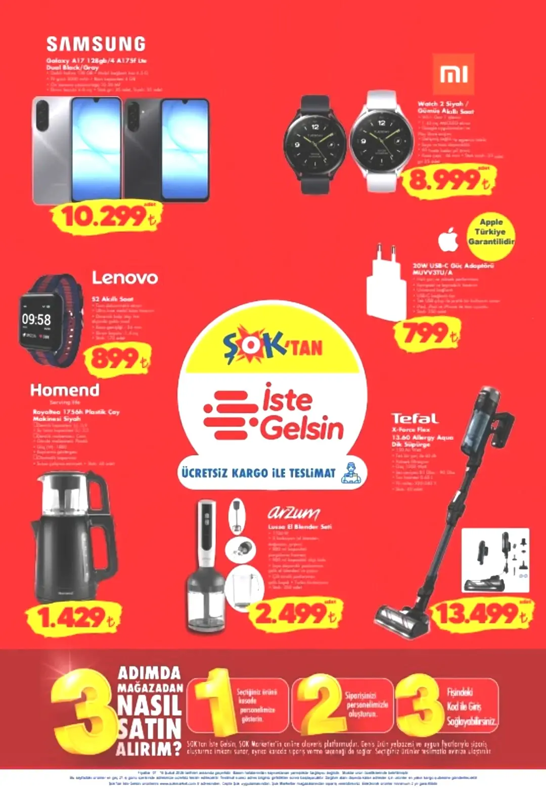 ŞOK a Xiaomi akıllı saat geliyor! 7 Şubat 2026 ŞOK aktüel katalog yayınlandı! 4