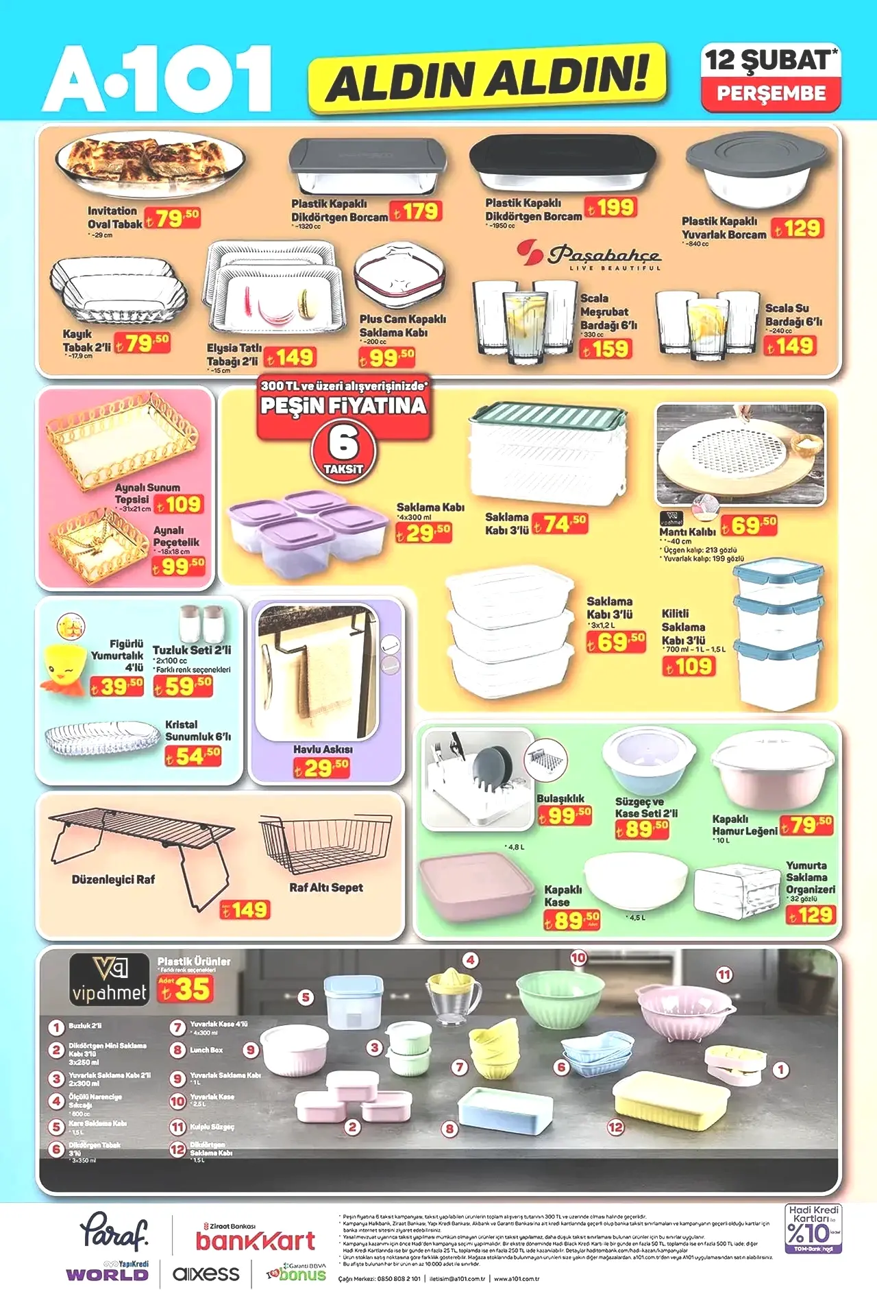 A101 aktüel ürünler 12 Şubat Ramazan özel kataloğu! Bu hafta A101'e gözleme sacı, kablosuz etiket yazıcı ve akıllı led ekran geliyor