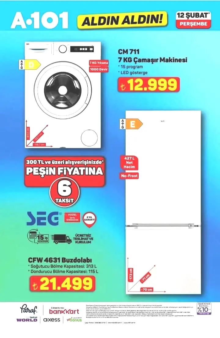 A101'e Türk Kahve Makinesi geliyor! A101 12 Şubat 2026 Perşembe aktüel ürünler kataloğu! - Sayfa 3