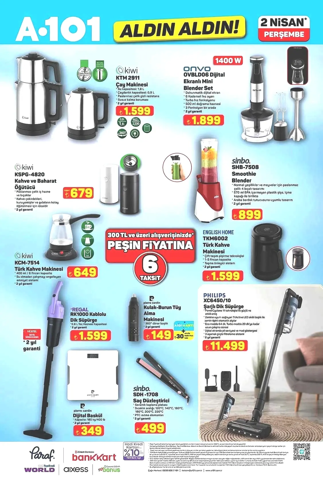 2 NİSAN A101 ALDIN ALDIN AKTÜEL KATALOĞU 2 NİSAN A101 ALDIN ALDIN AKTÜEL KATALOĞU