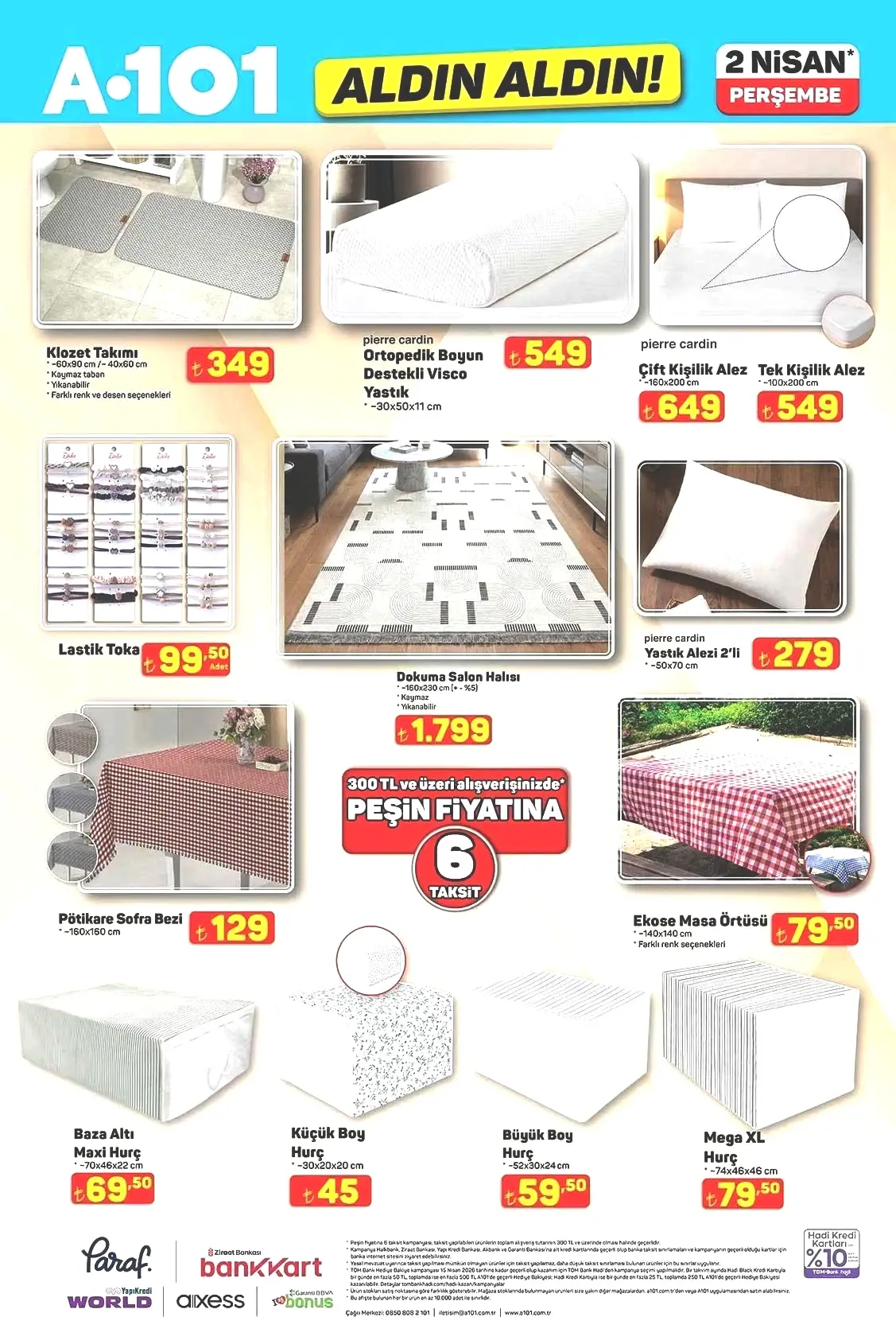 2 NİSAN A101 ALDIN ALDIN AKTÜEL KATALOĞU 2 NİSAN A101 ALDIN ALDIN AKTÜEL KATALOĞU