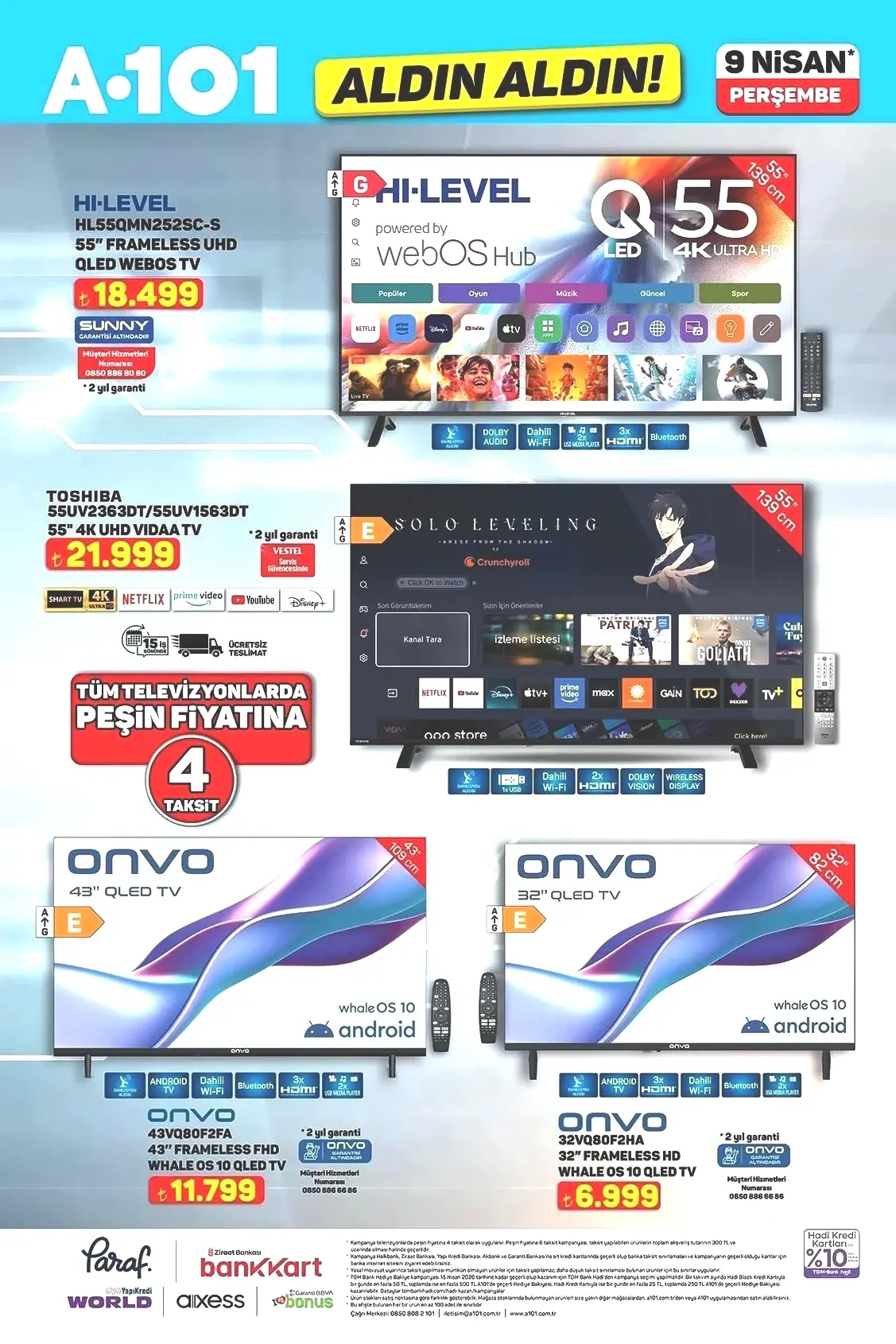 9 NİSAN A101 ALDIN ALDIN AKTÜEL KATALOĞU 9 NİSAN A101 ALDIN ALDIN AKTÜEL KATALOĞU