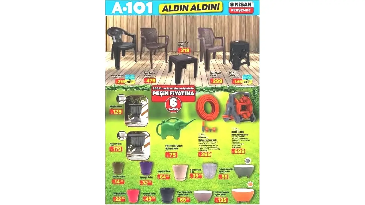 Foto - A101'in 9 Nisan 2026 Aldın Aldın aktüel kataloğu paylaşıldı! A101'in Perşembe aktüel indirim kataloğu