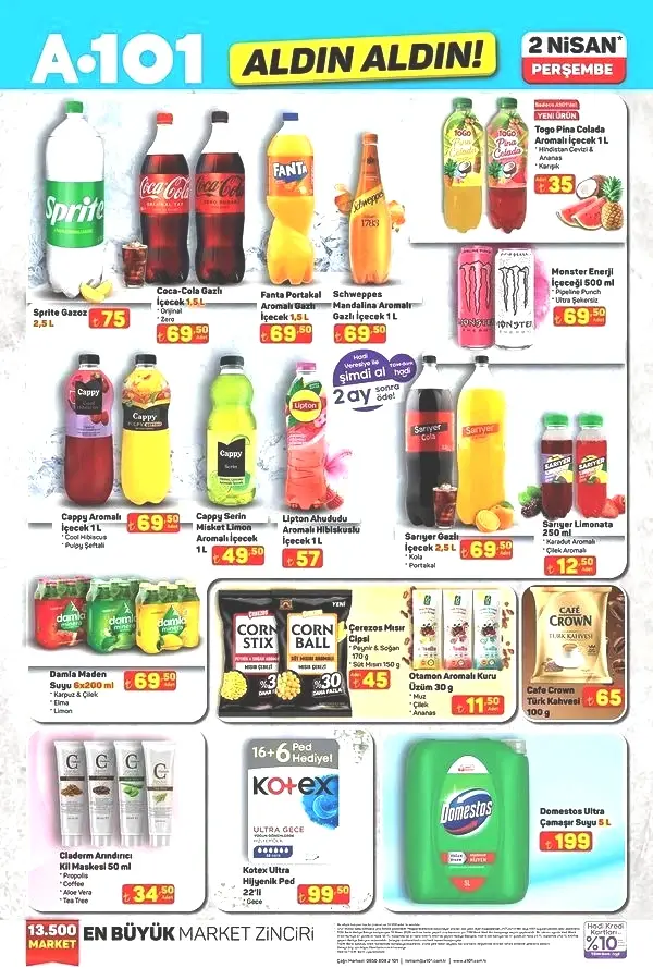 A101 İNDİRİMLİ ÜRÜNLER