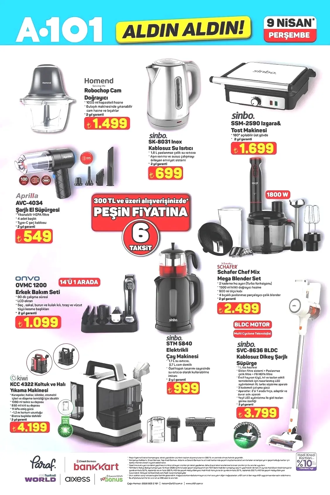 9 NİSAN A101 ALDIN ALDIN AKTÜEL KATALOĞU 9 NİSAN A101 ALDIN ALDIN AKTÜEL KATALOĞU