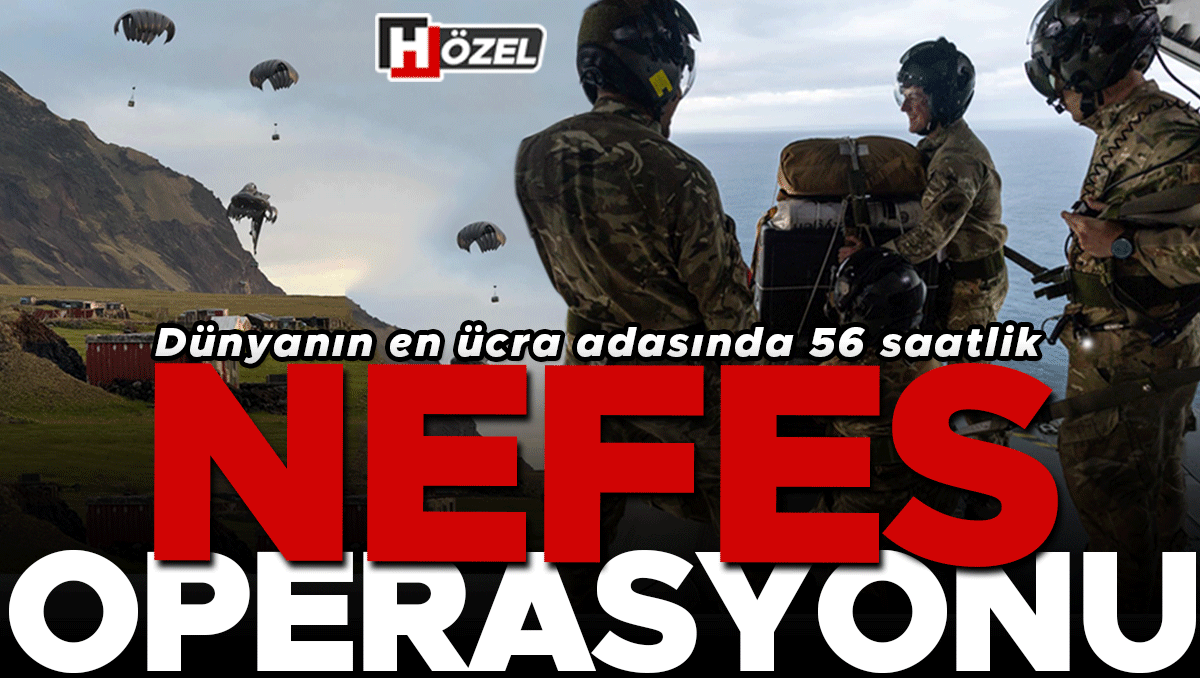 Okyanusun ortasında yaşam savaşı: İngiliz ordusundan imkansızı başaran hava operasyonu
